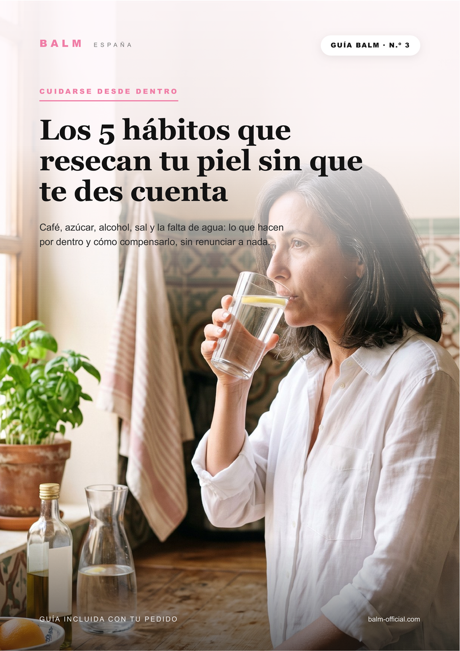 Los 5 hábitos que resecan tu piel sin que te des cuenta