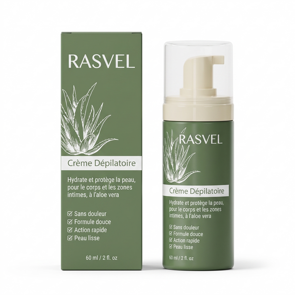 Crème dépilatoire Rasvel