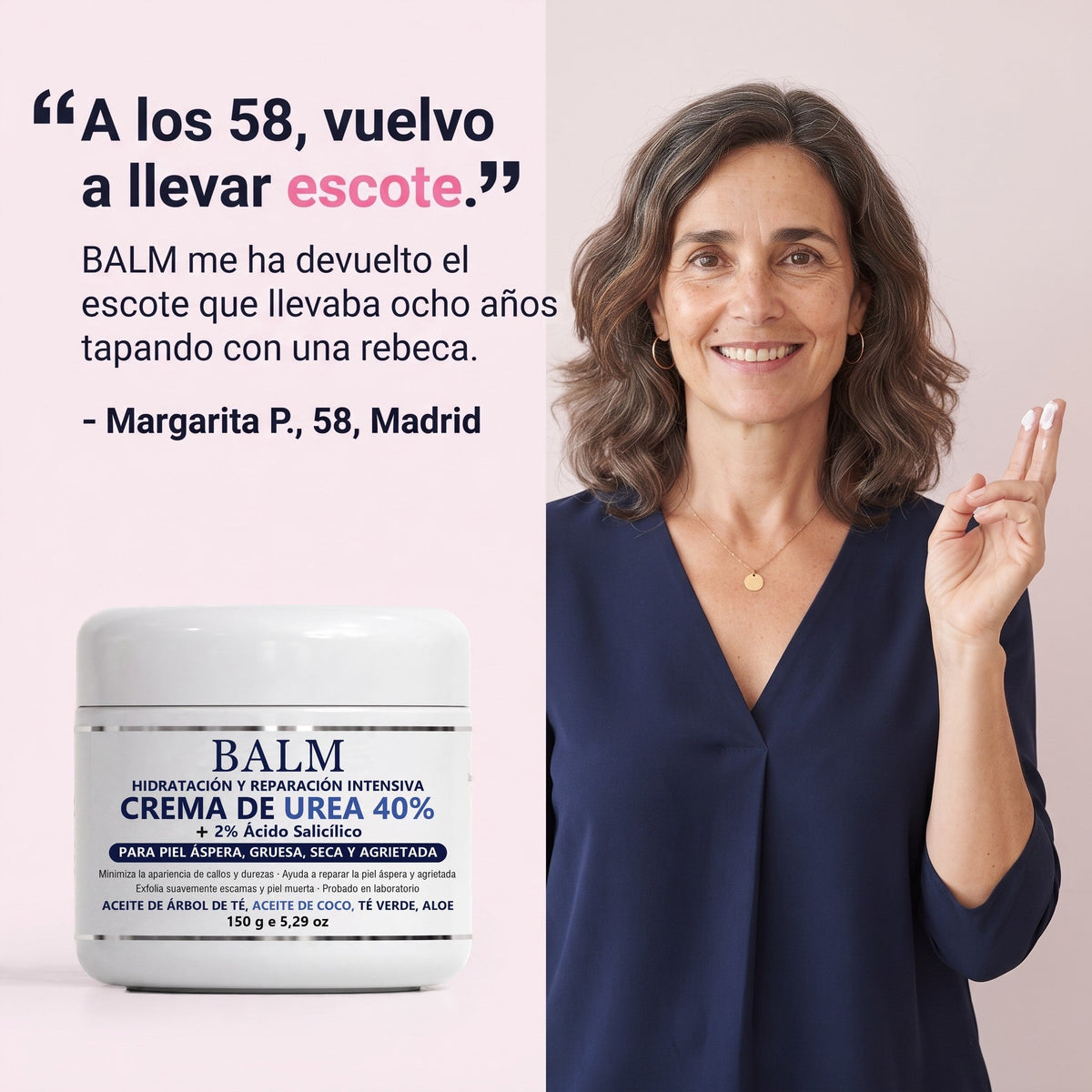 Margarita P., 58, Madrid: a los 58, vuelvo a llevar escote