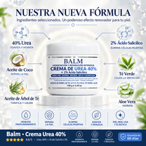 BALM — Crema Queratolítica Avanzada · Urea 40 %