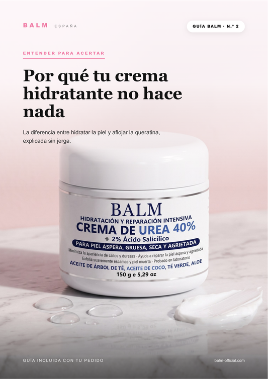 Por qué tu crema hidratante no hace nada —  BALM Ebook