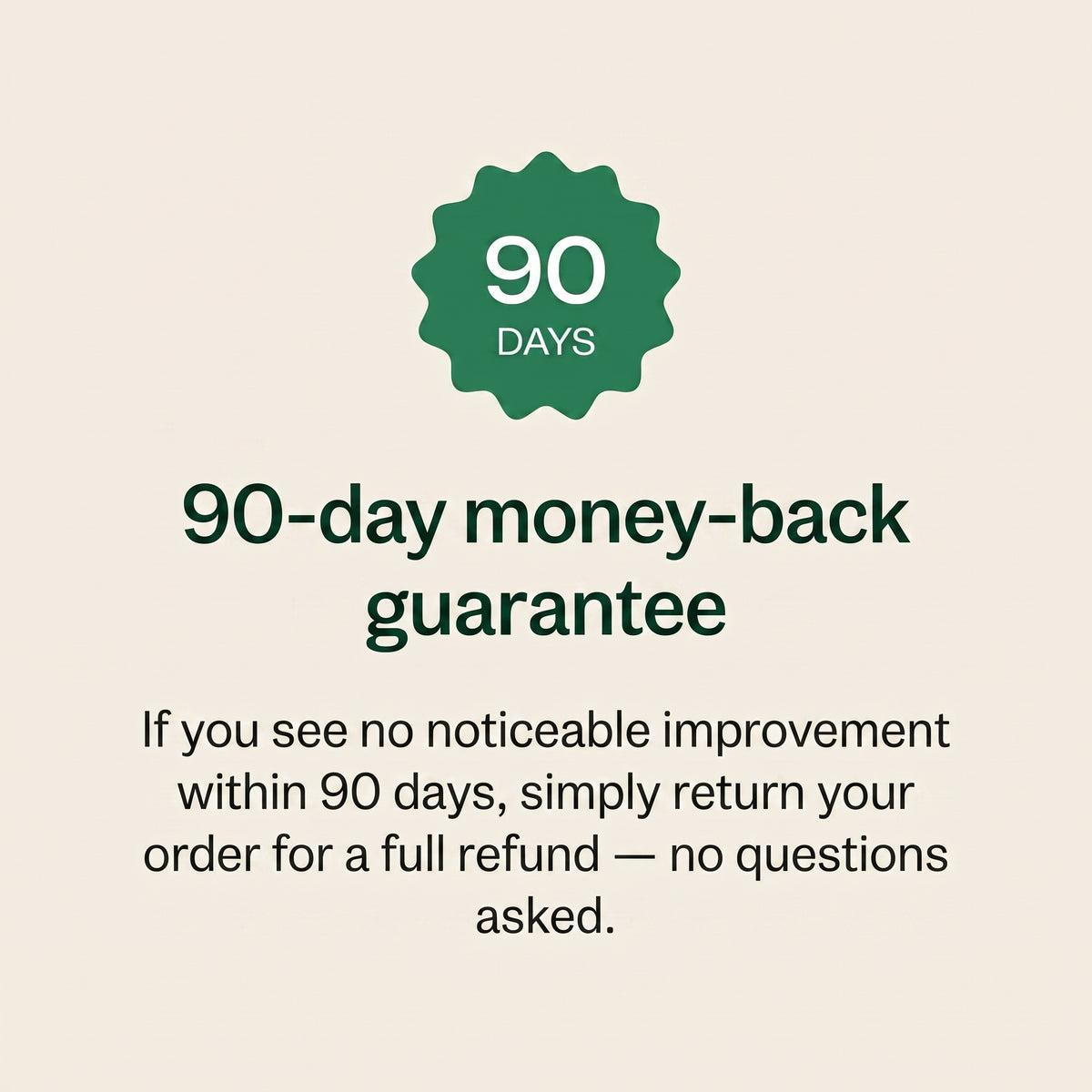 Orévia - 90-day guarantee