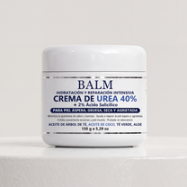 BALM Crema de Urea 40% + 2% Ácido Salicílico, tarro 150 g