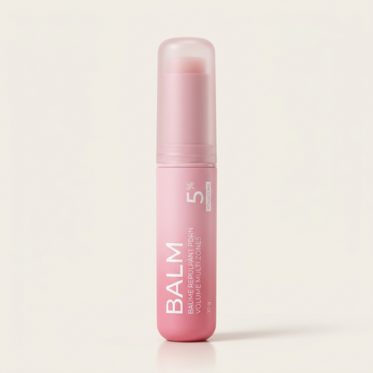 Stick Bálsamo Rellenador PDRN BALM sobre fondo neutro
