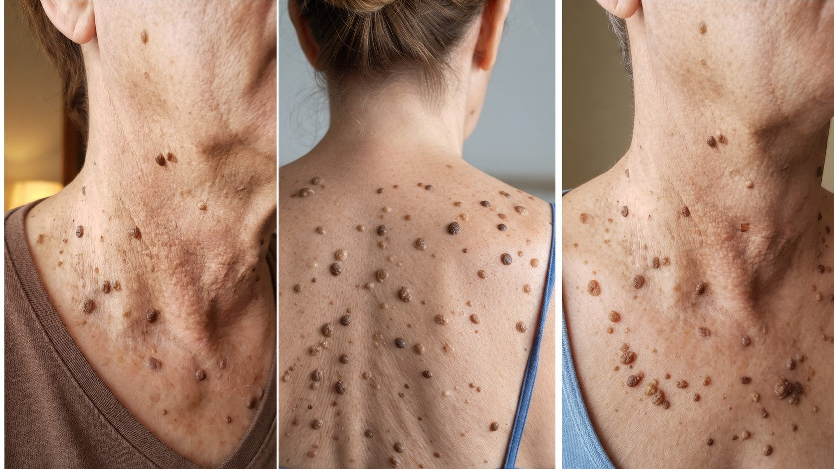 Queratosis seborreicas en la piel