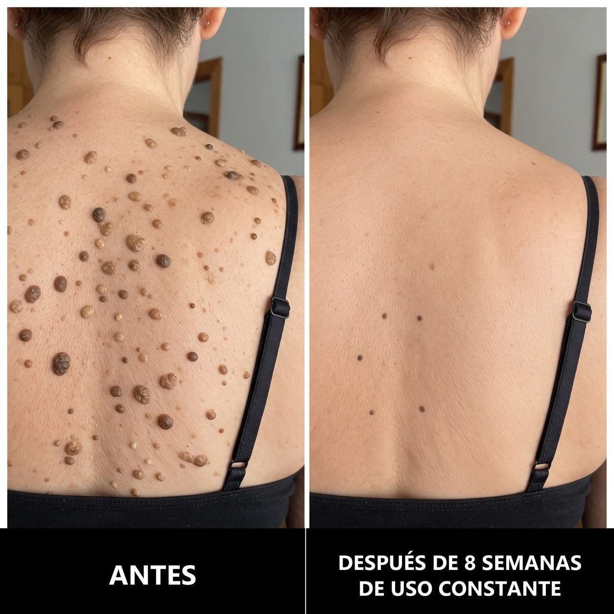 Montse, antes y después